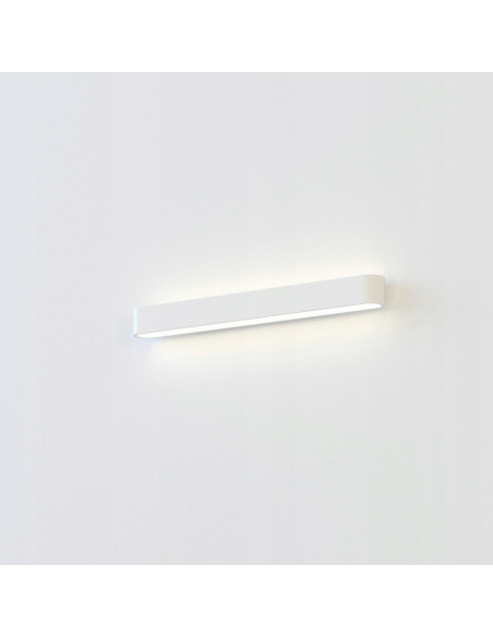 Nowodvorski SOFT WALL LED 63x6 cm biały kinkiet liniowy z LED T8, ciepła biała, 11W, aluminium