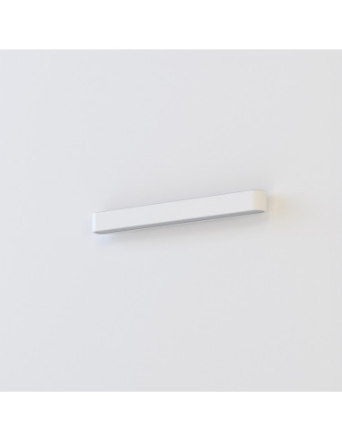 Nowodvorski SOFT WALL LED 63x6 cm biały kinkiet liniowy z LED T8, ciepła biała, 11W, aluminium