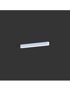 Nowodvorski SOFT Plafon LED 63 cm biały neutralny 11W elegancki sufitowy aluminiowy zintegrowane LED