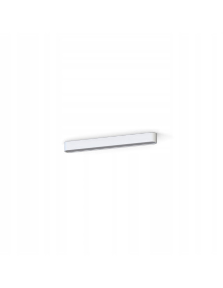 Nowodvorski SOFT Plafon LED 63 cm biały neutralny 11W elegancki sufitowy aluminiowy zintegrowane LED
