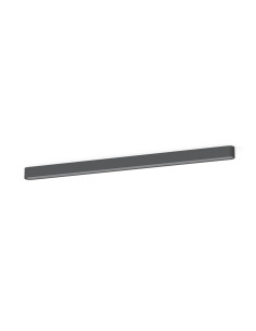 Nowodvorski SOFT Plafon LED 120x6 cm szary grafitowy loftowy do kuchni biura, 22W, G13, neutralny biały 2