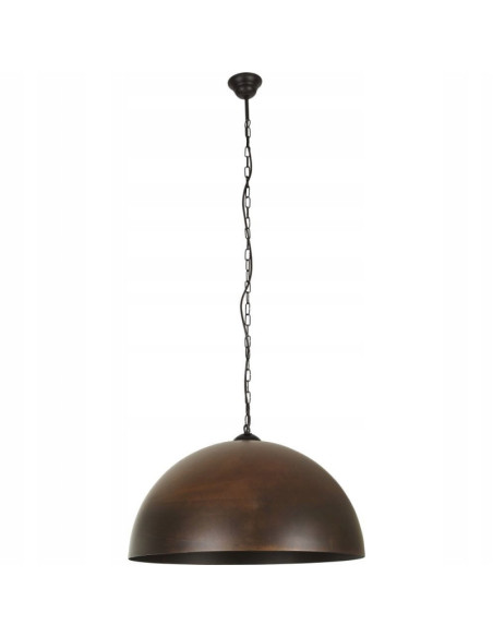 Nowodvorski HEMISPHERE RUST L 6368 — Wisząca lampa rdzawa Ø50 cm regulowana, styl industrialny/loft