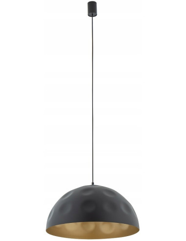 Nowodvorski HEMISPHERE 10702 Lampa wisząca czarno-złota E27 125 cm do jadalni i salonu
