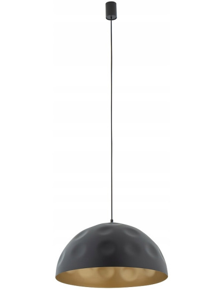 Nowodvorski HEMISPHERE 10702 Lampa wisząca czarno-złota E27 125 cm do jadalni i salonu