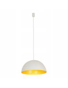 Nowodvorski HEMISPHERE Lampa wisząca półkula 4xGX53 50 cm biało-złota regulowana 2