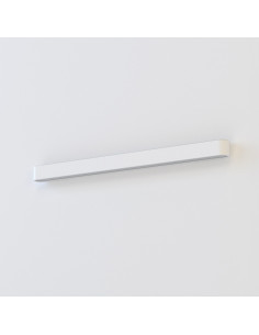 Nowodvorski SOFT LED Kinkiet ścienny 93,5 cm aluminiowy biały, LED T8 16W, neutralna biel, do biura i mieszkania 2