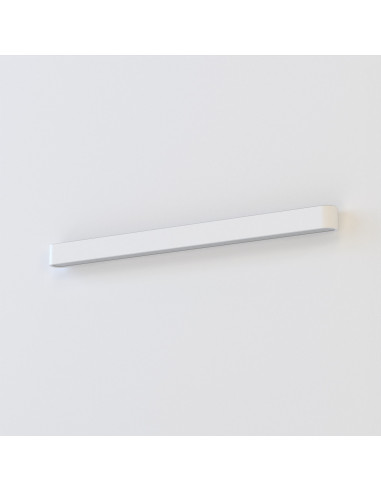 Nowodvorski SOFT LED Kinkiet ścienny 93,5 cm aluminiowy biały, LED T8 16W, neutralna biel, do biura i mieszkania