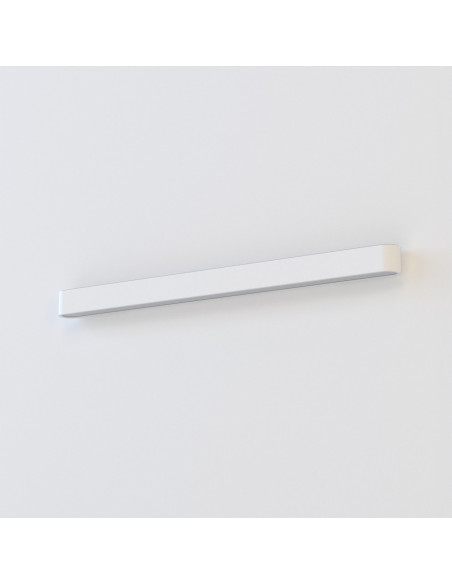Nowodvorski SOFT LED Kinkiet ścienny 93,5 cm aluminiowy biały, LED T8 16W, neutralna biel, do biura i mieszkania