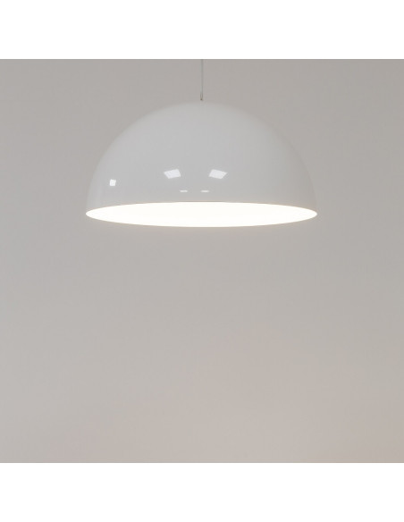 Nowodvorski Hemisphere Wisząca Lampa Półkula 33 cm GX53 Biała Nowoczesna do Salonu/Jadalni
