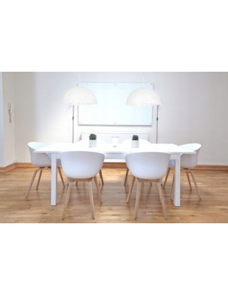 Nowodvorski Hemisphere Wisząca Lampa Półkula 33 cm GX53 Biała Nowoczesna do Salonu/Jadalni