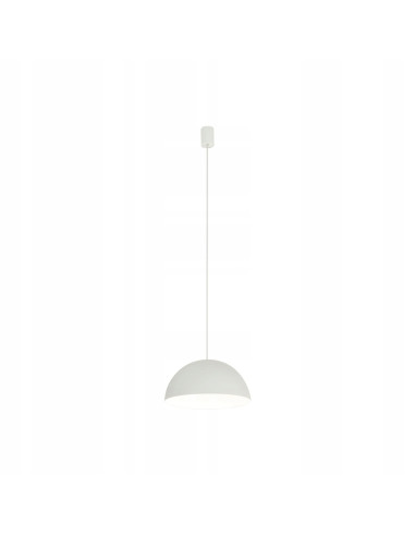 Nowodvorski Hemisphere Wisząca Lampa Półkula 33 cm GX53 Biała Nowoczesna do Salonu/Jadalni