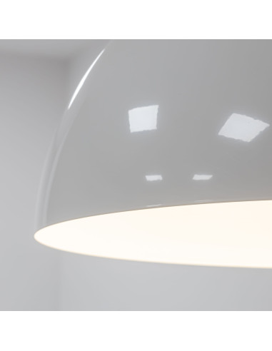 Nowodvorski Hemisphere Wisząca Lampa Półkula 33 cm GX53 Biała Nowoczesna do Salonu/Jadalni