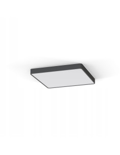 Nowodvorski SOFT Plafon sufitowy LED 63x63 cm szary, 5 punktów, aluminium, ciepła biel (kod 7530)