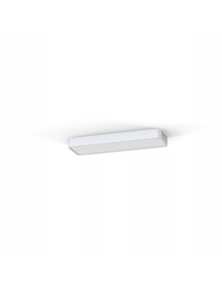 Nowodvorski SOFT Plafon sufitowy LED 63x20x6 cm biały 2xT8 11W G13 nowoczesny minimalistyczny