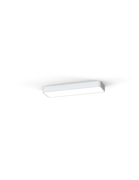 Nowodvorski SOFT Plafon sufitowy LED 63x20x6 cm biały 2xT8 11W G13 nowoczesny minimalistyczny