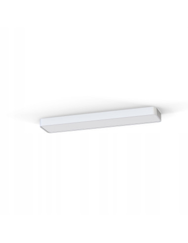Nowodvorski SOFT Plafon liniowy 90x6 cm biały LED, elegancki, 2-punktowy, IP20, 16W