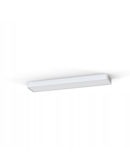 Nowodvorski SOFT Plafon liniowy 90x6 cm biały LED, elegancki, 2-punktowy, IP20, 16W