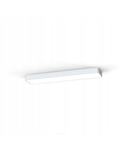 Nowodvorski SOFT Plafon liniowy 90x6 cm biały LED, elegancki, 2-punktowy, IP20, 16W