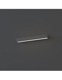 Nowodvorski SOFT industrialny kinkiet LED grafitowy 63 cm, 11W, ciepła biała, aluminium (kod 7528) 2