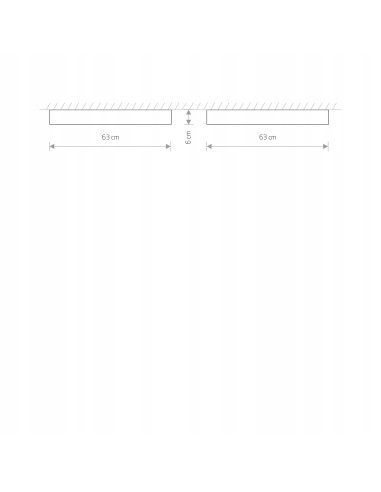 Nowodvorski Soft Ceiling 7544 – Biały kwadratowy plafon LED 5-punktów, 11W, 63x63 cm