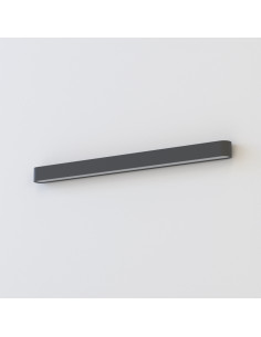 Nowodvorski SOFT Kinkiet LED 93,5 cm Grafitowy – minimalistyczny, wymienny LED T8, neutralna biała świetlność