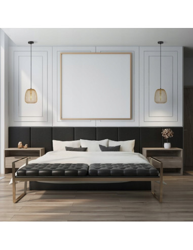 Italux Amiria Lampa wisząca E27 szklana tuba w złotej siateczce 102 cm, złoto/czarny