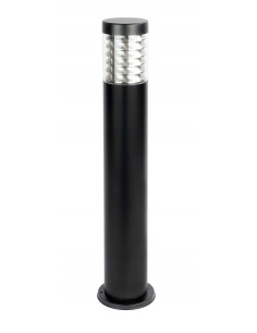 Słupek ogrodowy SU-MA JOY 75 cm E27 IP44 czarny, aluminiowy, Ø11,4 cm (bez źródła światła)