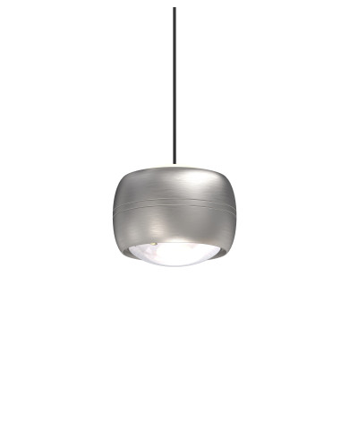 Lampa wisząca AVIANO QUIBERON 10 LED 55W nikiel szampański z regulacją wysokości i 3000K, salon/jadalnia