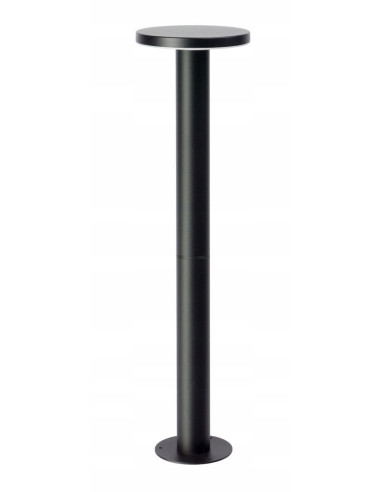 Słupek ogrodowy Rondo II 82,5 cm LED 12W CCT IP65 czarny – regulowana barwa 3000/4000/6000K
