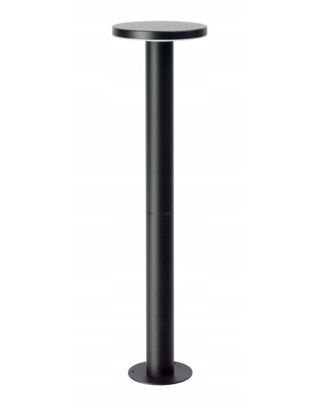 Słupek ogrodowy Rondo II 82,5 cm LED 12W CCT IP65 czarny – regulowana barwa 3000/4000/6000K