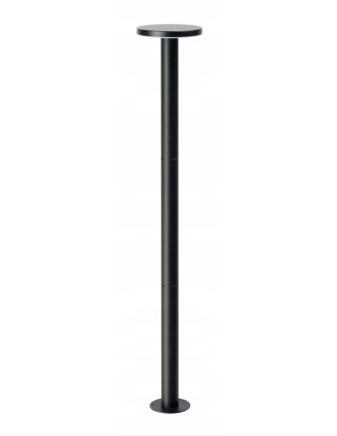 SU-MA RONDO II RO-1230 Słupek ogrodowy LED 12W 123 cm czarny CCT 3000/4000/6000K IP65