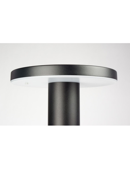 SU-MA RONDO II RO-1230 Słupek ogrodowy LED 12W 123 cm czarny CCT 3000/4000/6000K IP65