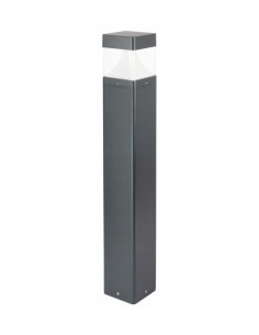 Słupek ogrodowy LED Barel Kwadrat 100 cm 20W IP65 antracyt (1450 lm, 4000K) 2