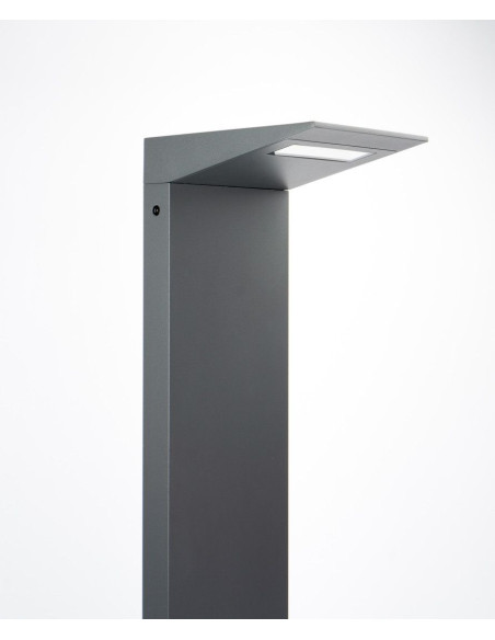 Su-ma Słupek ogrodowy Karo B 85 cm LED 10W 1070 lm antracyt IP65, barwa 4000K, aluminium