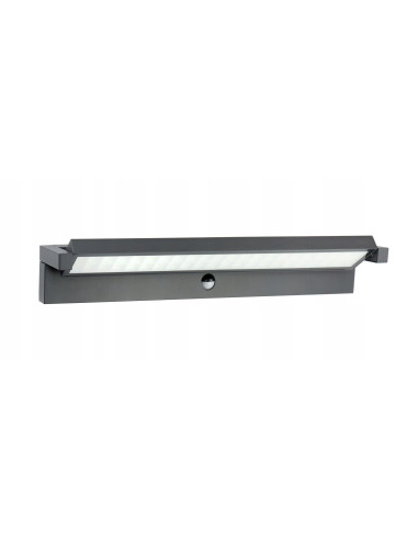 Su-ma REN RN600 LED 50W kinkiet zewnętrzny 60 cm z czujnikiem ruchu i zmierzchu, IP65, antracyt