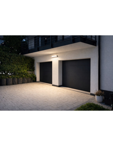 Su-ma REN RN600 LED 50W kinkiet zewnętrzny 60 cm z czujnikiem ruchu i zmierzchu, IP65, antracyt