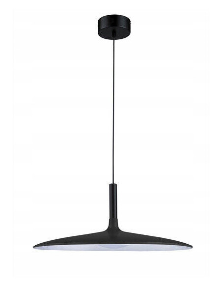 Lampa wisząca HANK LED czarna matowa 35 cm regulowana 7W 3000K designerska nad stół wyspa kuchenna