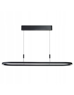 Nowoczesna regulowana lampa wisząca LAYLA 150 czarna LED 60W 45–220 cm z ściemniaczem Triak 2