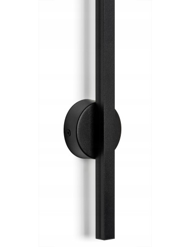 Kinkiet LED Argon ASSE 8052 czarny liniowy 60 cm