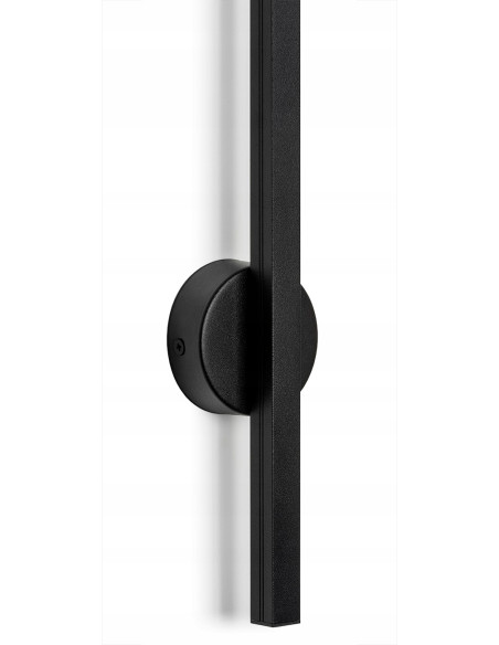Kinkiet LED Argon ASSE 8052 czarny liniowy 60 cm