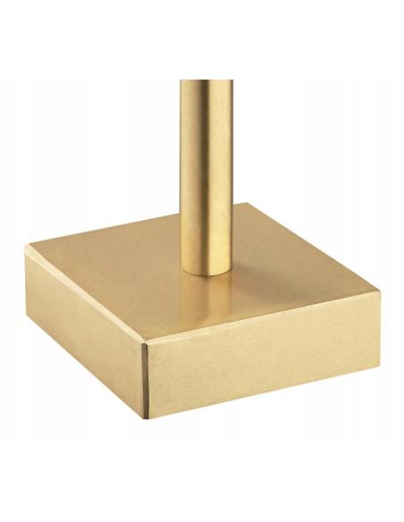 Lampka stołowa Argon Abruzzo 8031 czarno-mosiężna E14