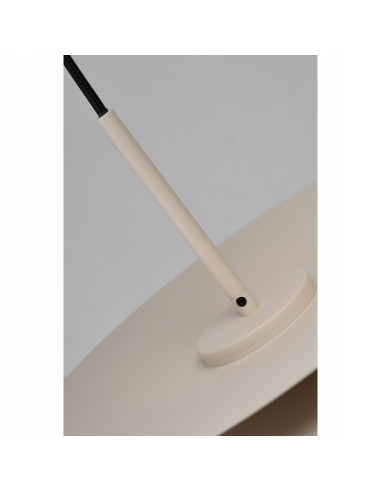 AZzardo DISC Lampa wisząca LED beżowa 35 cm do salonu i biura