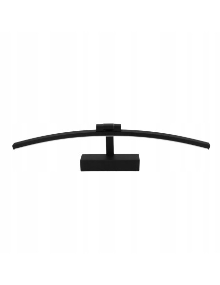 Kinkiet LED ProVero TERRA 12W 50 cm czarny, światło neutralne