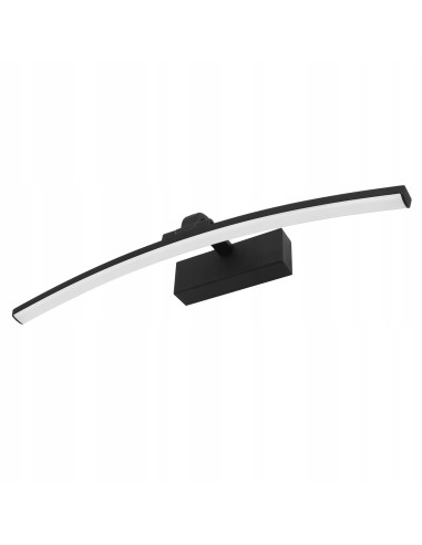 Kinkiet LED ProVero TERRA 12W 50 cm czarny, światło neutralne