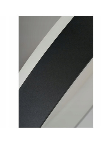 Plafon LED SANTANA 60 cm czarny matowy okrągły z pilotem, CCT, 50W, 3100 lm