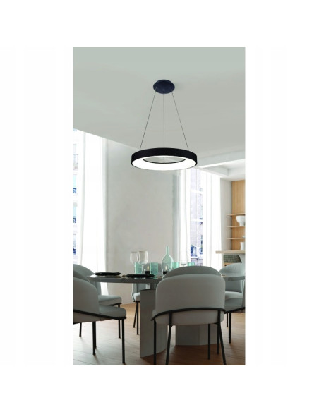 Lampa wisząca AZzardo SANTANA Pendant 38 LED 3000K czarna мат?