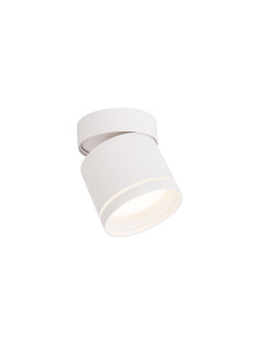 Lampa sufitowa Kendal, biała, minimalistyczna, z ruchomym źródłem światła, idealna do kuchni i nie tylko. 2