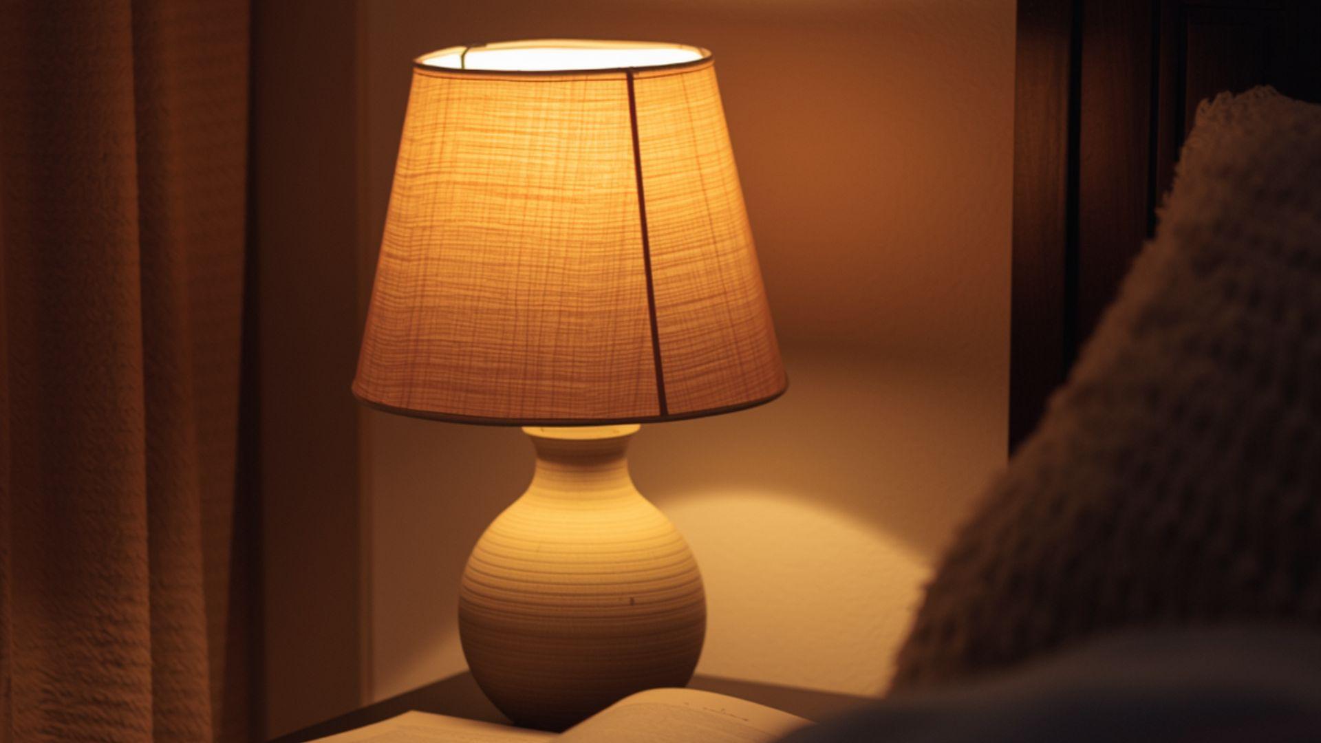 Lampki nocne i oświetlenie funkcyjne przy łóżku w sypialni